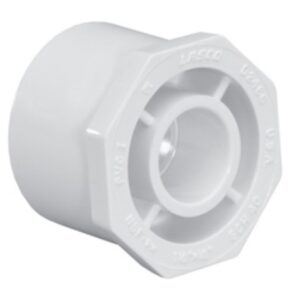 Lasco® 437422 Reducing Bushing, SP x FPT, 4 x 3 in, SCH 40, PVC