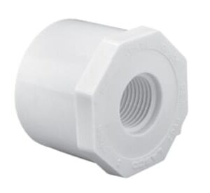 Lasco® 438490 Reducing Bushing, SP x FPT, 5 x 4 in, SCH 40, PVC