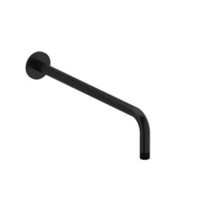 Riobel 503BK Riobel Shower Arm, 16 in L x 4-3/4 in W Arm, Black