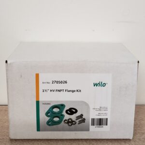 Wilo® 2705026 Cast Iron Flanges, 1-1/2 in, Cast Iron, Threaded Connection