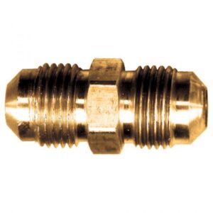 Fairview 42-8 Flare Tube Union Coupling, 1/2 in, SAE Flared, Brass