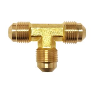 Fairview 44-8 Flare Union Tee, 1/2 in, SAE Flared, Brass