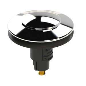 +osb 330CP-S ABS Waste and Overflow Kit, Clicker, Chrome Plated