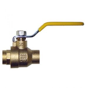 Fairview BVC4103-22 Ball Valve, 1-1/4 in, Female Solder, Full Port