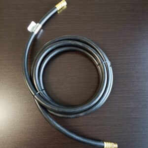 Fairview I6C180FS6MP6 Rubber Hose, 3/8 in, Brass