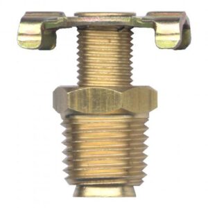 Fairview 240-B Back Seating Drain Cock, 1/4 in, MNPT, Brass Body