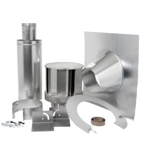 Freedom Flex GD-110 Roof Pitch Termination Kit, 4 x 7 in Vent