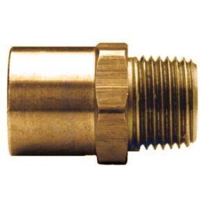 Fairview 48SW-14D Pipe Connector, 3/4 x 1/2 in, Female Solder x MNPT, Brass