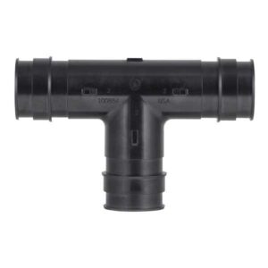 Uponor Q4752500 ProPEX® Tee, 2-1/2 in, F1960 Cold-Expansion PEX, Engineered Polymer