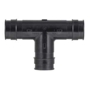 Uponor Q4753000 ProPEX® Tee, 3 in, F1960 Cold-Expansion PEX, Engineered Polymer