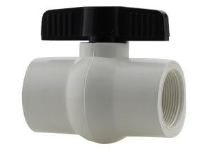 Boshart Industries 0929-40 Ball Valve, 4 in FPT, EDPM, PVC