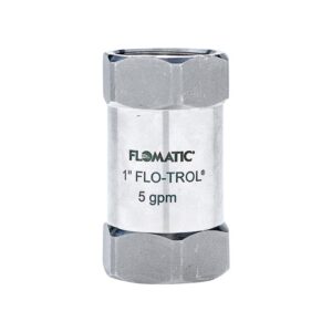 Flomatic® CDX3.0 CDX Flow Control Valves, 1 in, FPT, 3 gpm, Stainless Steel Body