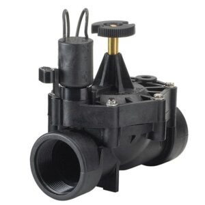 Irritrol® 700B-.75 700 Series Globe Valve, FPT Connection, 10 to 150 psi, Plastic, Black