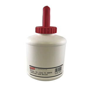 Masters® BIC1L Masters 1 L HDPE Container With Brush