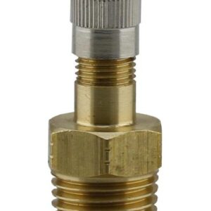 Boshart Industries SV-1NL Snifter and Tank Valve, 1/4 in, MNPT, 0 to 200 psi, Lead-Free, Brass Body