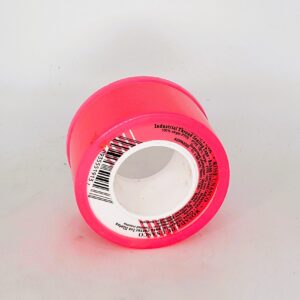 Unasco CPI2025 Thread-Sealing Teflon Tape, 3/4 in x 500 ft, Pink
