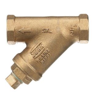 Zurn® Wilkins 12-SXL SXL Wye Strainer , 1/2 in, 3-1/4 in OAL, FNPT Connection, Bronze