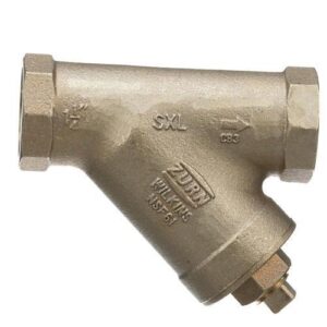 Zurn® Wilkins 114-SXL SXL Wye Strainer , 1-1/4 in, 5-5/16 in OAL, FNPT Connection, Bronze