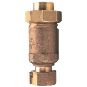 Zurn® Wilkins 12UFX12F-700XL 700XL Dual Check Valve, For use with Potable water Systems, Bronze Tones