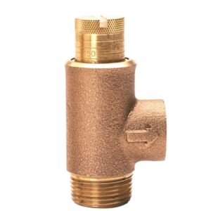 Zurn® Wilkins 34-P1500XL Pressure-Relief Valve, 3/4 in, MNPT x FNPT, 175 psi, Bronze Body