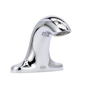 Zurn® Z6955-XL-S-E Z6955-XL-S Serio Battery-Operated Sensor Faucet, 4 in Centerset, Polished Chrome, 1.5 gpm, 4 in