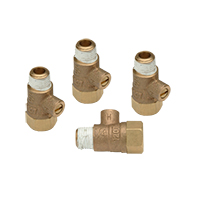 Zurn® RK14-860XL Pressure Test Cock, 1/4 x 1/4 in, MNPT x FNPT, Bronze Body, Lead Free, Sold Individually