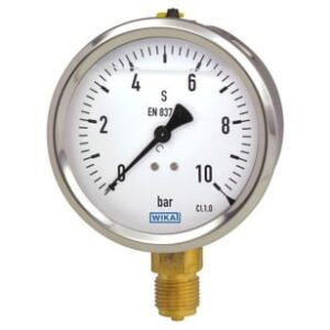Fairview PG-600CG25 Pressure Gauge, 0 to 600 psi, 1/4 in MPT Connection, 2-1/2 in Dia Dial, +/-2 % Accuracy