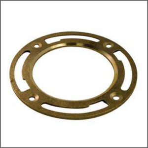 AQUA-DYNAMIC 3386-080 Closet Floor Flange, 4 in ID x 7 in OD, Brass