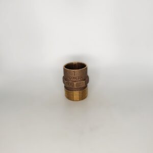 BMI® 25806 Adapter, 1 in, Cast Copper x MIP
