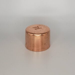 CB Supplies 100647015 Pressure Tube End Cap, 1-1/2 in, Copper