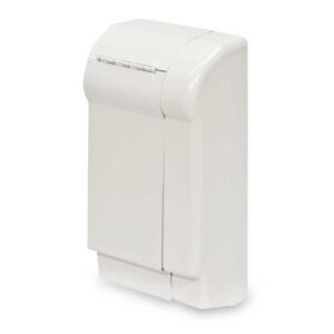 Slant/Fin® 101405/57101405000 Hinged, Right-Hand Vent End Cap, Steel, Nu-White