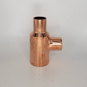 CB Supplies 100601122 CCC Tee, 1 x 1/2 x 1 in, Wrought-Copper Pressure Fitting