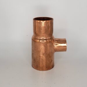 CB Supplies 100601124 CCC Tee, 1 x 3/4 x 1/2 in, Wrought-Copper Pressure Fitting