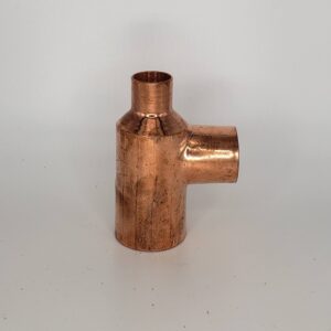 CB Supplies 100601157 CCC Tee, 1-1/4 x 3/4 x 1-1/4 in, Wrought-Copper Pressure Fitting