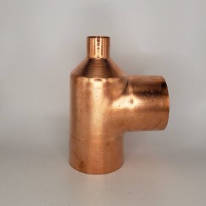 CB Supplies 100601227 CCC Tee, 2 x 3/4 x 2 in, Wrought-Copper Pressure Fitting