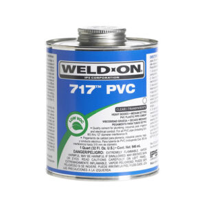 Weld-On® 10150 PVC Solvent Cement, 236 mL, Clear