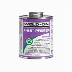 Weld-On® 10216 Primer With Applicator Cap, Purple, 118 mL