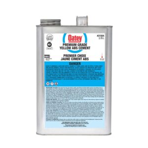 Oatey® 31500 ABS Cement, 118 mL Container, Yellow