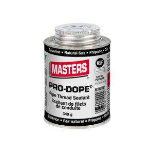 Masters® PD250BT Pro-Dope Thread Sealant, 250 mL Can, White
