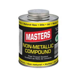 Masters® NM250BT Thread Sealant, 250 mL Can, Light Brown