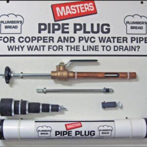 Masters® B6001 Plug, 1/2 x 1-1/2 in