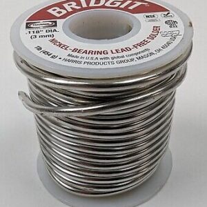 Aquasol 5180 Lead-Free Solder, 3 mm Dia Wire, 214 to 234 deg C Melting