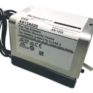 Erie™ AG13A020 PopTop™ Spring Return Two-Position Actuator, Normally Closed, L/Switch