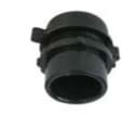 Approved Vendor 5521 ABS DWV Fitting Trap Adapter, Long, 1-1/2 in, Sp x SJ, Black