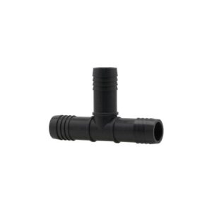 Boshart Industries PVCT-10 Insert Tee, 1 in, Insert, PVC, Black