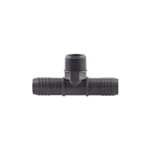 Boshart Industries PVCMT-20 Insert x MIP Combination Tee, 2 in, MPT x Insert, PVC