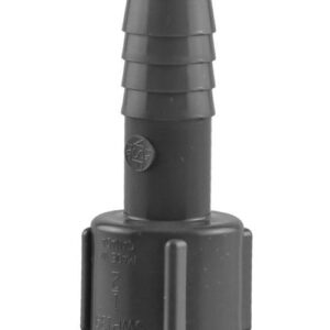 Boshart Industries PVCFA-10 Adapter, 1 in, Insert x FPT, PVC, Gray