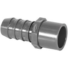 Boshart Industries 474-007 Fitting Adapter, 3/4 in, SPG x Insert, PVC