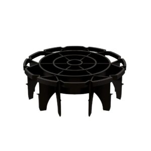 Centrotherm Eco Systems IASPP02 Bird Screen, 2.4 in L x 2.4 in W, Polypropylene, Black