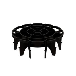 Centrotherm Eco Systems IASPP04 Bird Screen, 4.4 in L x 4.4 in W, Polypropylene, Black